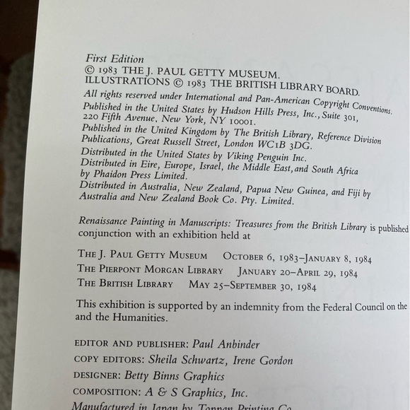 Renaissance Painting in Manuscripts: Treasures from the British Library - Rare! - Picture 7 of 11